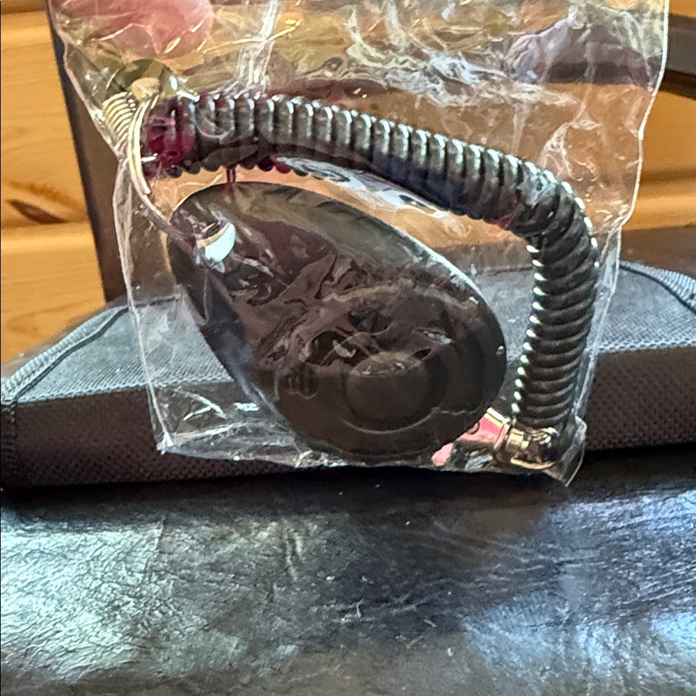 Dog training clicker with wrist strap